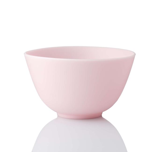 Bol cosmétique en silicone (couleur : rose)